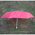 3-Folding Super Mini Umbrella with Check Fabric (YSF3056)